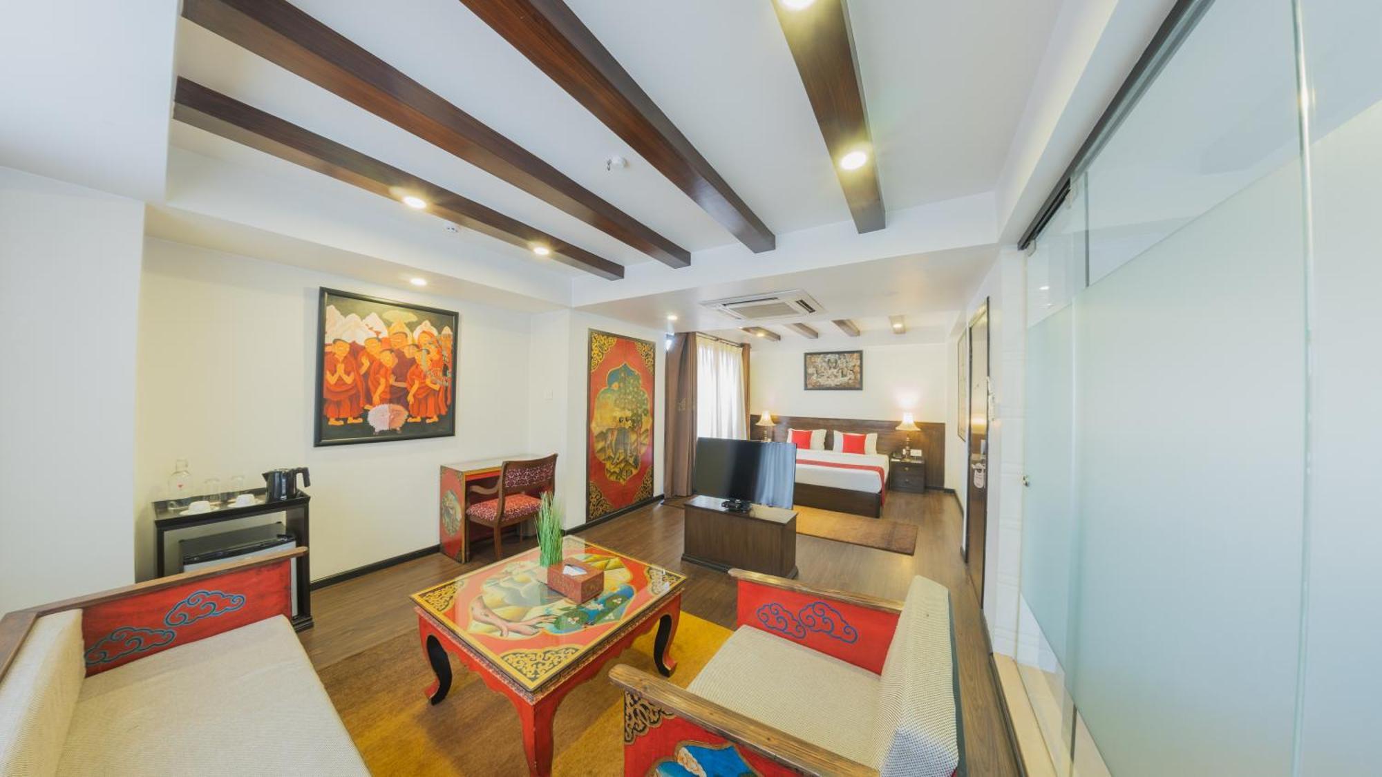 Dalai-La Boutique Hotel Катманду Экстерьер фото